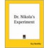 Dr. Nikola's Experiment