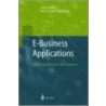 E-Business Applications by Klaus-Dieter Thoben