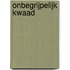 Onbegrijpelijk kwaad