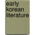 Early Korean Literature