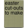 Easter Cut-Outs to Make door Golden Books