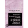 Economic Reconstruction door John Taylor Peddie