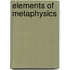 Elements of Metaphysics