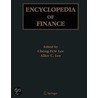 Encyclopedia of Finance door Lee Cheng-Few