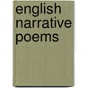 English Narrative Poems by Henry Nichols Sanborn
