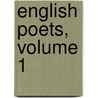 English Poets, Volume 1 door Thomas Humphry Ward