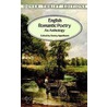 English Romantic Poetry by Stanley Appelbaum