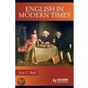 English in Modern Times door Joan C. Beal
