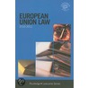 European Union Lawcards door Routledge Chapman Hall