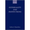 Externality & Instits P door Andreas A. Papandreou