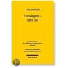 Extra legem - intra ius by Axel Metzger