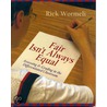 Fair Isn't Always Equal by Rick Wormeli