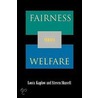 Fairness Versus Welfare by Steven Shavell