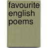 Favourite English Poems by Unknown