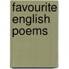 Favourite English Poems door Onbekend