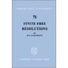 Finite Free Resolutions door D.G. Northcott