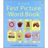 First Picture Word Book door Caroline Young