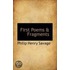First Poems & Fragments