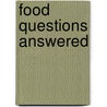 Food Questions Answered door Onbekend