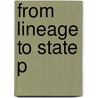 From Lineage To State P door Romila Thapar