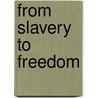 From Slavery to Freedom door Melinda Lilly