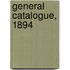 General Catalogue, 1894