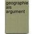 Geographie als Argument