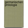 Germanischen Philologie door Carl Reissener