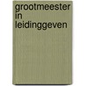 Grootmeester in leidinggeven by Marc Buelens