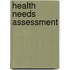 Health Needs Assessment