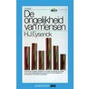 Ongelijkheid van mensen