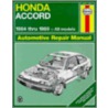 Honda Accord, 1984-1989 door John Haynes