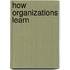 How Organizations Learn
