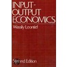 Input-output Econ 2/e P door Wassily W. Leontief