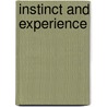 Instinct And Experience door C. Lloyd 1852-1936 Morgan