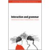 Interaction and Grammar door Onbekend