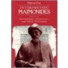 Interpreting Maimonides door Marvin Fox
