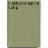 Intikhab-e-kalam Vali P door Zafar Iqbal