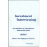 Investment Interviewing door Jim Beelaert