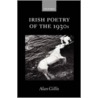 Irish Poetry Of 1930s C door Alan A. Gillis