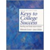 Keys to College Success by Minnette Lenier
