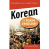 Korean in Plain English door Boye Lafayette De Mente
