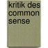 Kritik des Common Sense