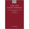 Law And Legal Science C door Thomas Harris