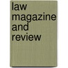 Law Magazine and Review door Company William S. Hein
