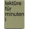 Lektüre für Minuten I door Herrmann Hesse