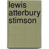 Lewis Atterbury Stimson door Edward Lawrence Keyes