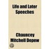 Life And Later Speeches