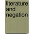 Literature And Negation