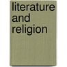 Literature and Religion by Walter Jens